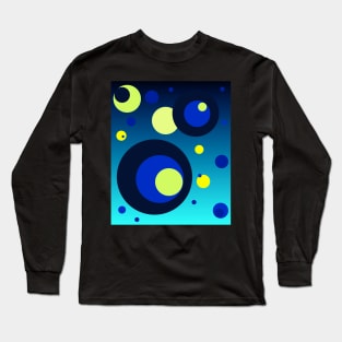 Blue bubbles Long Sleeve T-Shirt